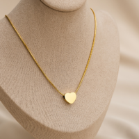 Urna Colgante Corazón Dorado - Imagen 2
