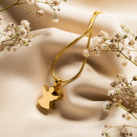 Urna Colgante Angel Dorado - Imagen 1